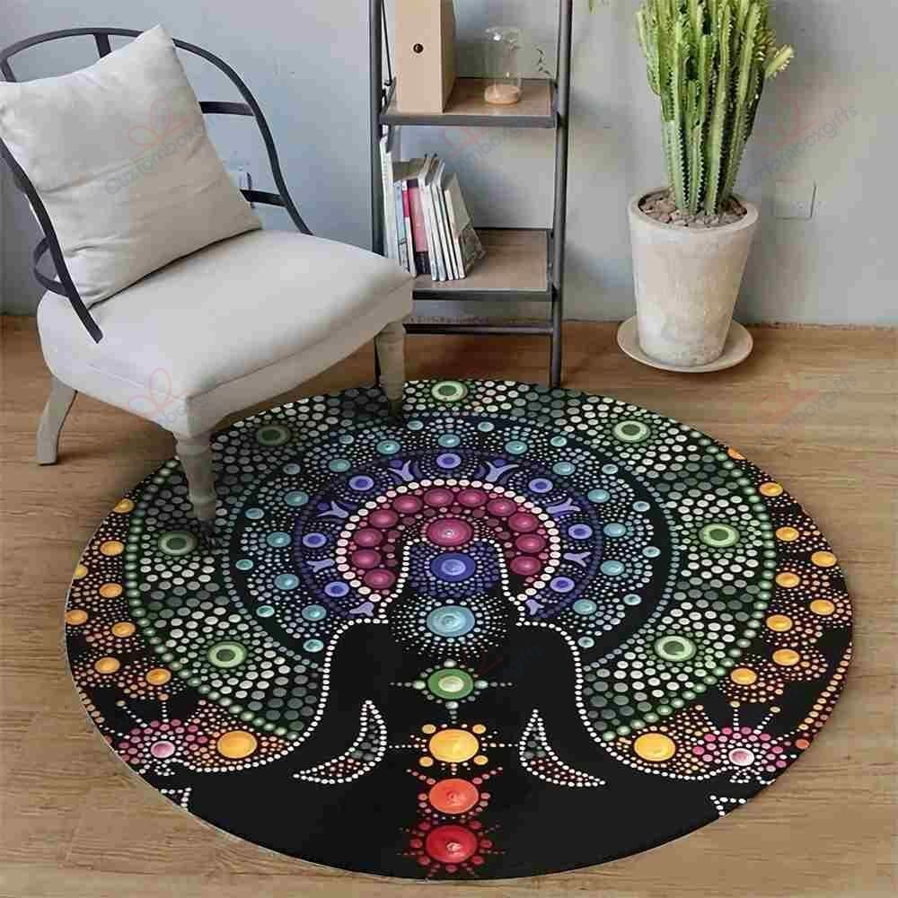 Meditation The Fool Round Carpet Floor Rug Living Room Bedroom Decor Round Area Rug Carpet Meditation The Fool Round Carpet Floor Rug Living Room Bedroom Decor Round Area Rug Carpet