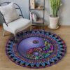 Meditation Yin Yang Round Carpet Floor Rug Living Room Bedroom Decor Round Area Rug Carpet