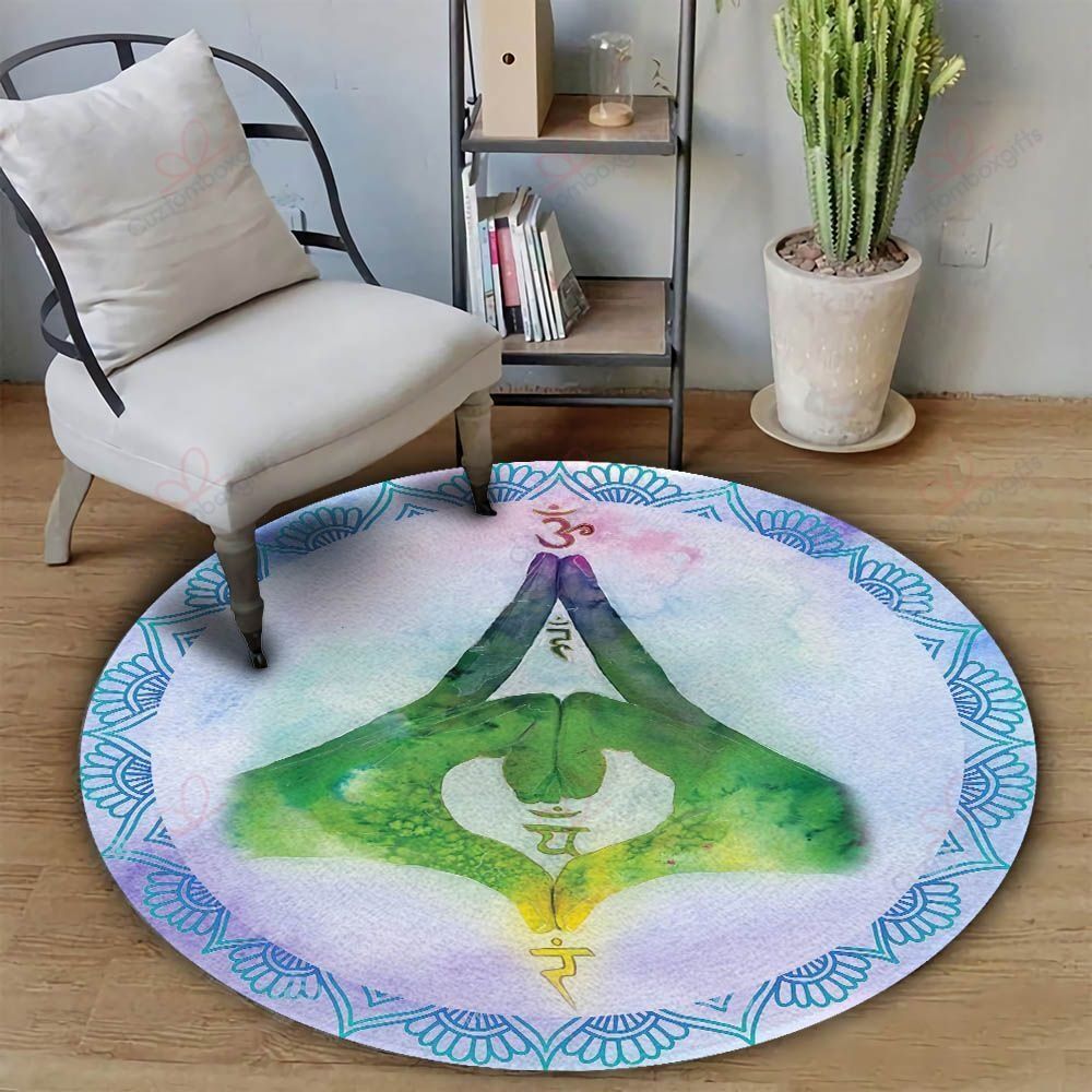 Meditation Yoga Chakar Round Carpet Floor Rug Living Room Bedroom Decor Round Area Rug Carpet Meditation Yoga Chakar Round Carpet Floor Rug Living Room Bedroom Decor Round Area Rug Carpet