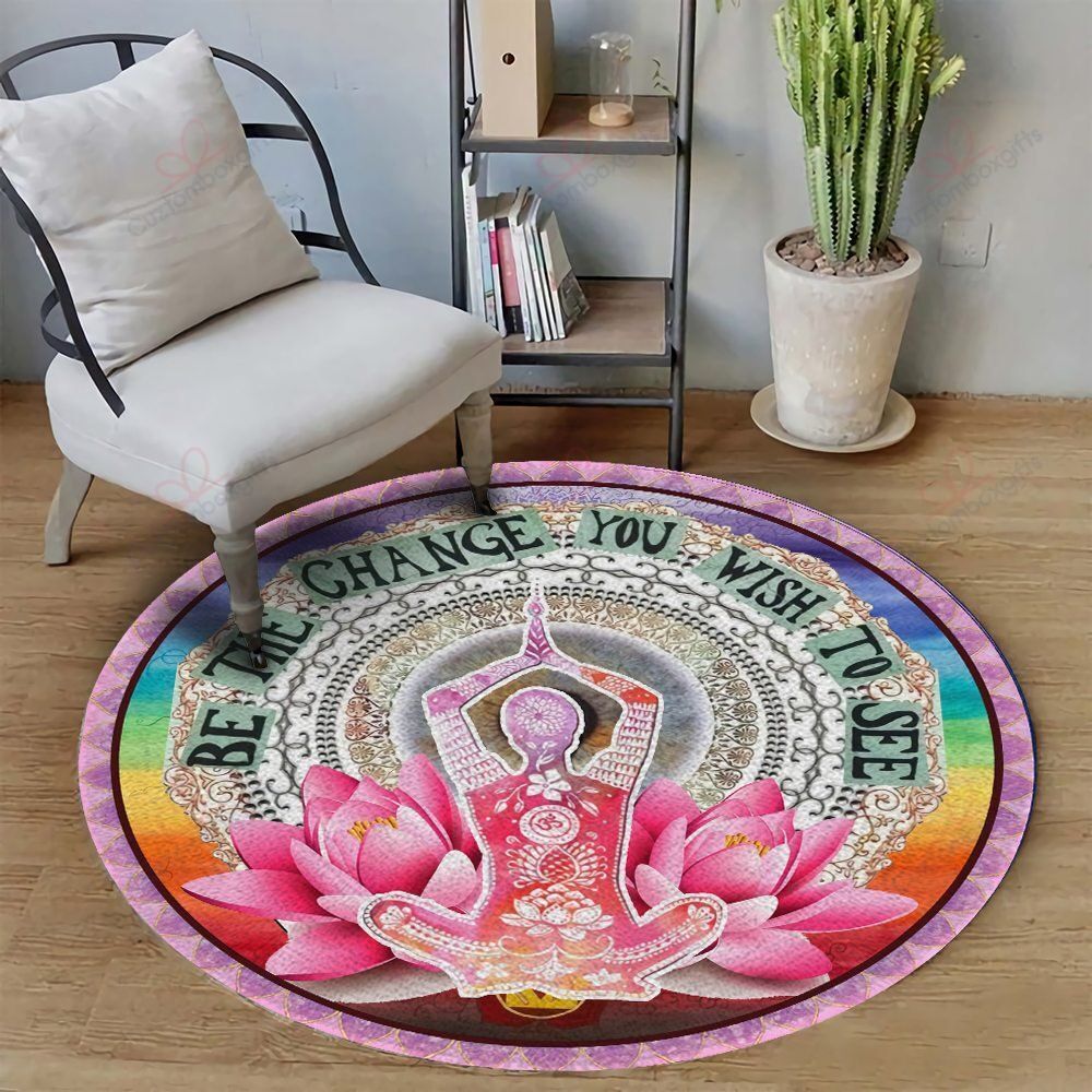 Meditation Yoga Round Carpet Floor Rug Living Room Bedroom Decor Round Area Rug Carpet Meditation Yoga Round Carpet Floor Rug Living Room Bedroom Decor Round Area Rug Carpet