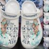 Mermaid Crocs Clog Classic Clog Mermaid Special Collection Shoes