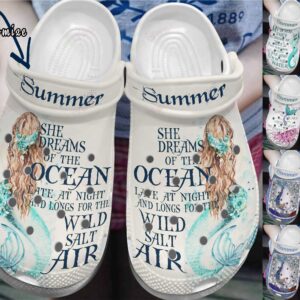 Mermaid Crocs Clog Classic Clog Mermaid Special Collection Shoes