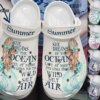 Mermaid Personalize Clog Custom Crocs Fashionstyle Comfortable For Women Men Kid Print 3D Mermaid Special Collection