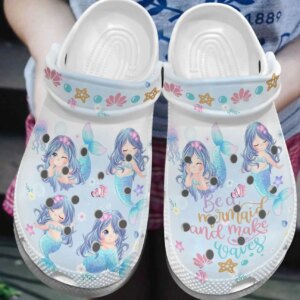 Mermaid Personalized Clog Custom Crocs Comfortablefashion Style Comfortable For Women Men Kid Print 3D Be A Mermaid