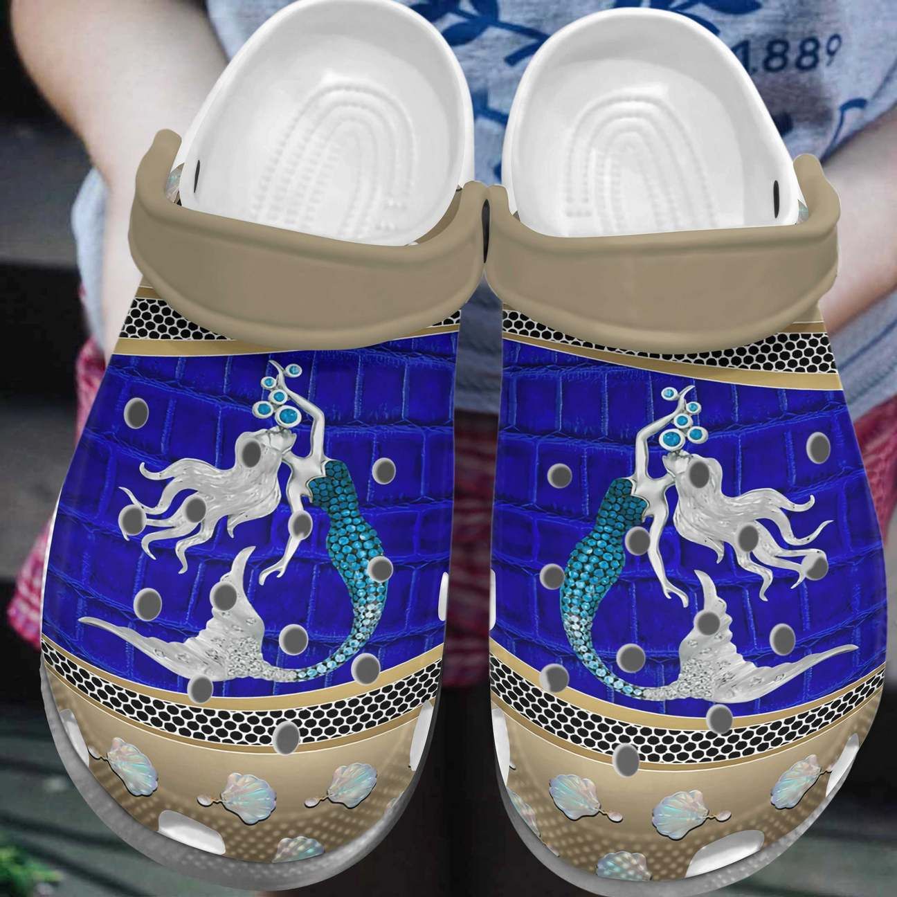 Mermaid Personalized Clog Custom Crocs Comfortablefashion Style Comfortable For Women Men Kid Print 3D Dreamy Mermaid Mermaid Personalized Clog Custom Crocs Comfortablefashion Style Comfortable For Women Men Kid Print 3D Dreamy Mermaid