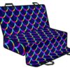 Mermaid Scales Pattern Print Pet Car Back Seat Cover - d1be06885800