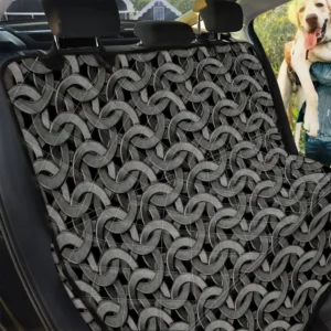 Metal Chainmail Pattern Car Back Seat Cover Dog Car Seat Covers - 7ccf761728aa