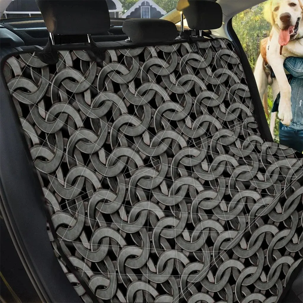 Metal Chainmail Pattern Car Back Seat Cover Dog Car Seat Covers - 7ccf761728aa Metal Chainmail Pattern Car Back Seat Cover Dog Car Seat Covers - 7ccf761728aa