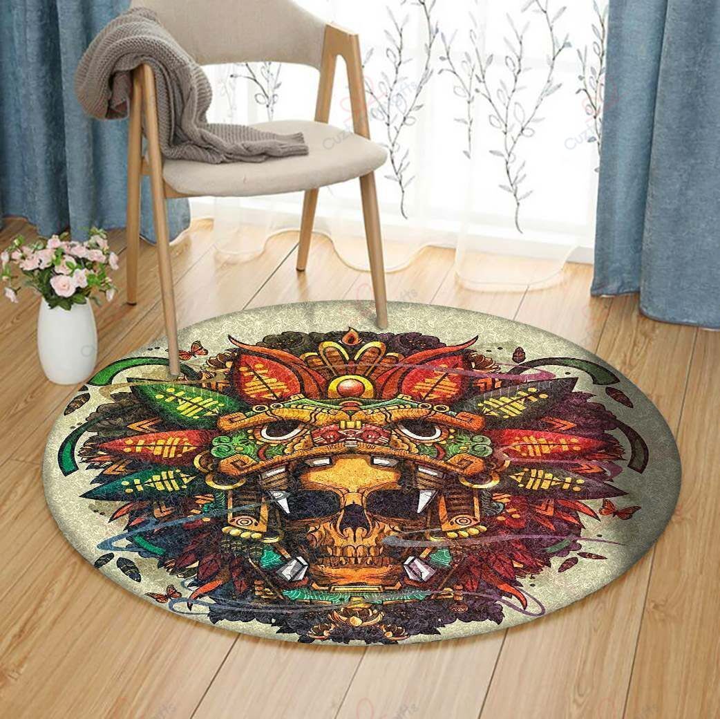 Mexico Skull Round Carpet Floor Rug Living Room Bedroom Decor Round Area Rug Carpet Mexico Skull Round Carpet Floor Rug Living Room Bedroom Decor Round Area Rug Carpet