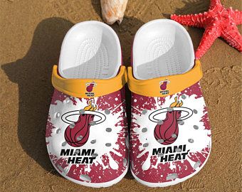 Miami Heat Crocs Crocband Clog Clog Comfortable For Mens And Womens Classic Clog Water Shoes Miami Heat Crocs Crocband Clog Clog Comfortable For Mens And Womens Classic Clog Water Shoes