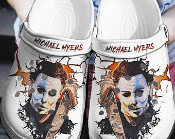 Michael Myers Face Crocs Crocband Clog Clog Comfortable For Mens And Womens Classic Clog Water Shoes Comfortable Michael Myers Face Crocs Crocband Clog Clog Comfortable For Mens And Womens Classic Clog Water Shoes Comfortable