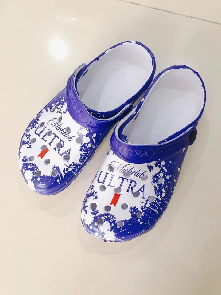 Michelob Ultra Beer Crocs Clog Shoes Crocbland Clog Michelob Ultra Beer Crocs Clog Shoes Crocbland Clog