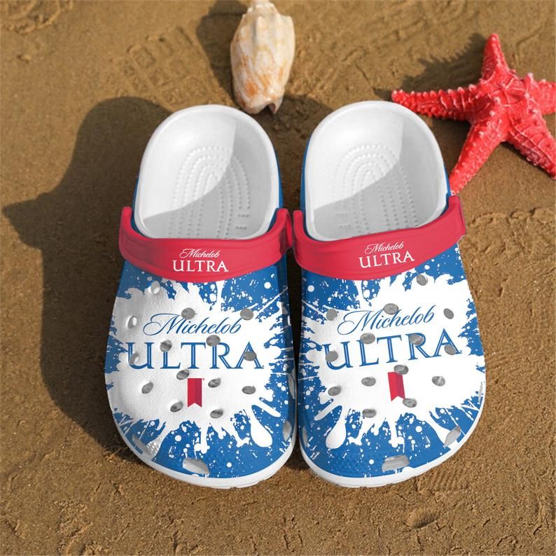 Michelob Ultra Clog Crocband Comfortable For Mens And Womens Classic Clog Water Shoes Beer Lovers Crocs V1 Michelob Ultra Clog Crocband Comfortable For Mens And Womens Classic Clog Water Shoes Beer Lovers Crocs V1