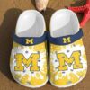 Michigan Wolverines Crocband Clog Clog Comfortable For Mens And Womens Classic Clog Water Shoes Michigan Wolverines Crocs