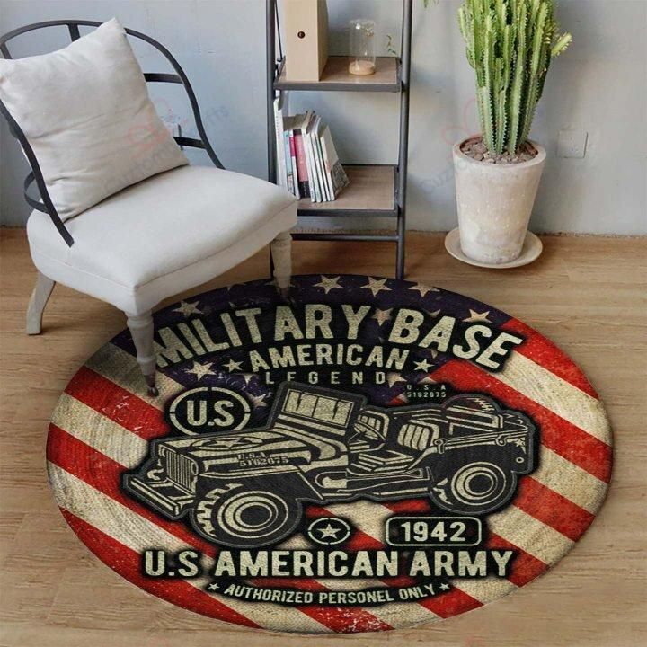 Military Base American Legend Round Carpet Floor Rug Living Room Bedroom Decor Round Area Rug Carpet Military Base American Legend Round Carpet Floor Rug Living Room Bedroom Decor Round Area Rug Carpet
