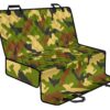 Military Camouflage Print Pet Car Back Seat Cover - 696a13d88e27
