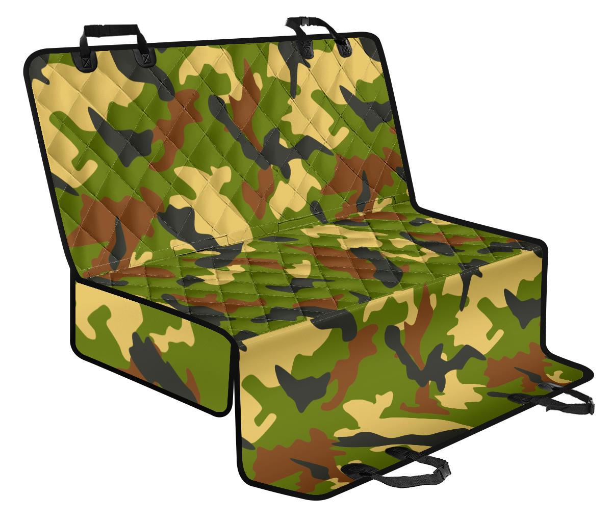Military Camouflage Print Pet Car Back Seat Cover - 696a13d88e27 Military Camouflage Print Pet Car Back Seat Cover - 696a13d88e27