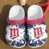 Minnesota Twins Crocband Clog Clog Comfortable For Mens And Womens Classic Clog Water Shoes Minnesota Twins Crocs