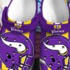 Minnesota Vikings Crocs Crocband Clog Clog For Mens And Womens Classic Clog Water Shoes Comfortable