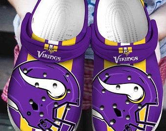 Minnesota Vikings Crocs Crocband Clog Clog For Mens And Womens Classic Clog Water Shoes Comfortable Minnesota Vikings Crocs Crocband Clog Clog For Mens And Womens Classic Clog Water Shoes Comfortable
