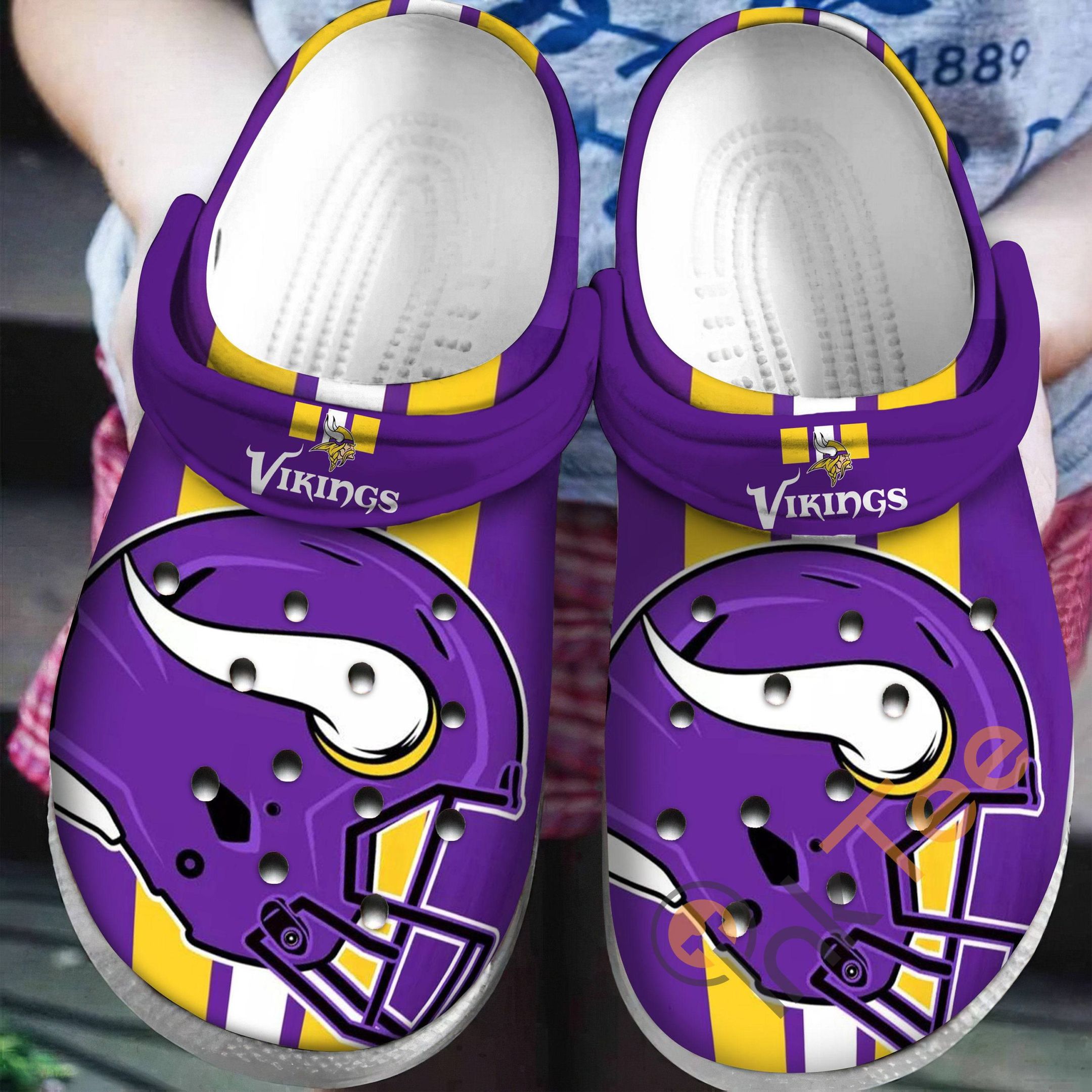 Minnesota Vikings Sku35 Crocs Crocband Clog Comfortable For Mens Womens Classic Clog Water Shoes Minnesota Vikings Sku35 Crocs Crocband Clog Comfortable For Mens Womens Classic Clog Water Shoes