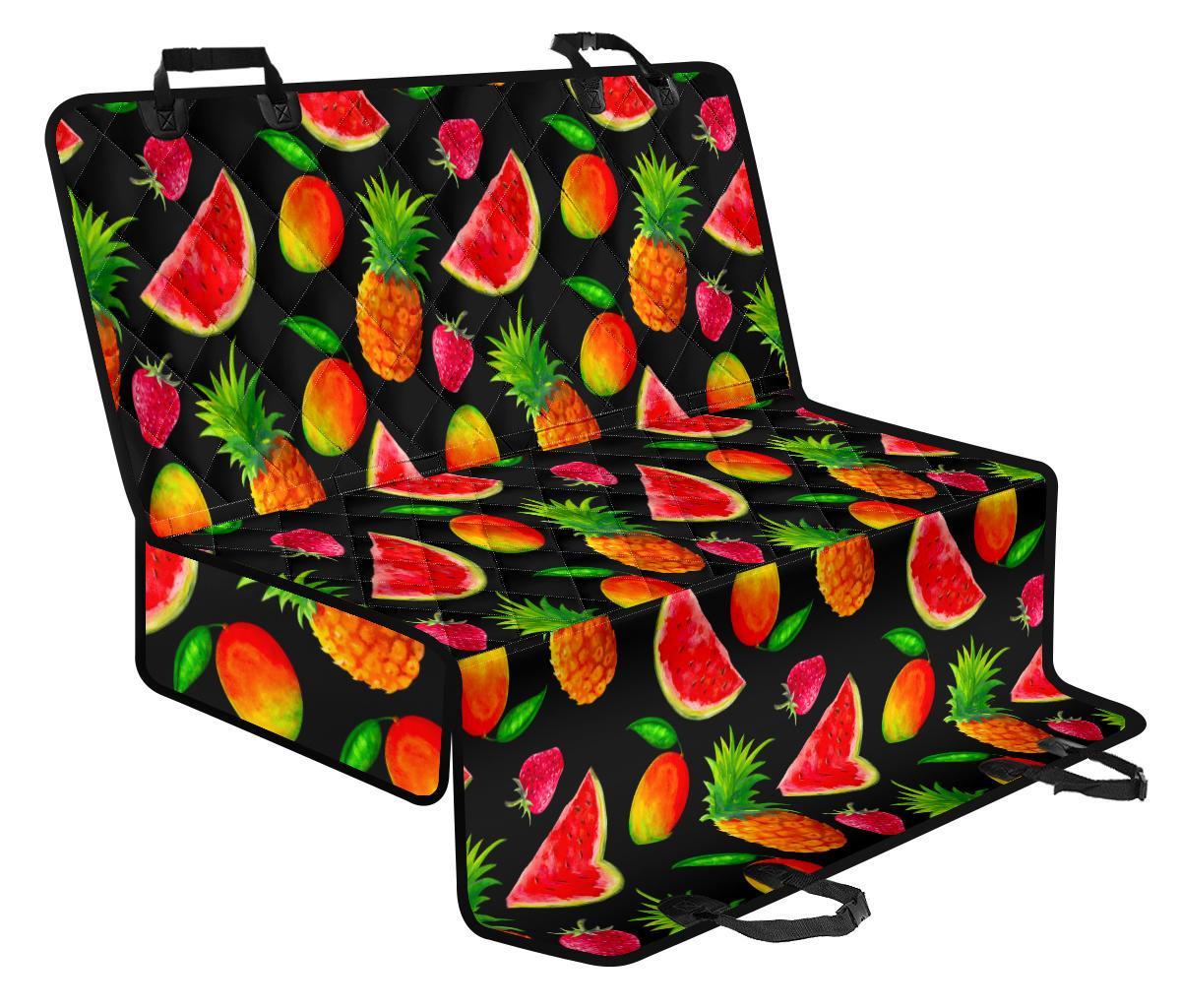 Mix Fruit Pineapple Pattern Print Pet Car Back Seat Cover - b55f80675a21 Mix Fruit Pineapple Pattern Print Pet Car Back Seat Cover - b55f80675a21