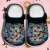 Mom Black Shoes Crocs Clog For Black Mom Mothers Day – Beautiful Hair Black Women Croc Shoes Gifts Grandma