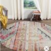 Monaco Collection Round Carpet Floor Rug Living Room Bedroom Decor Round Area Rug Carpet