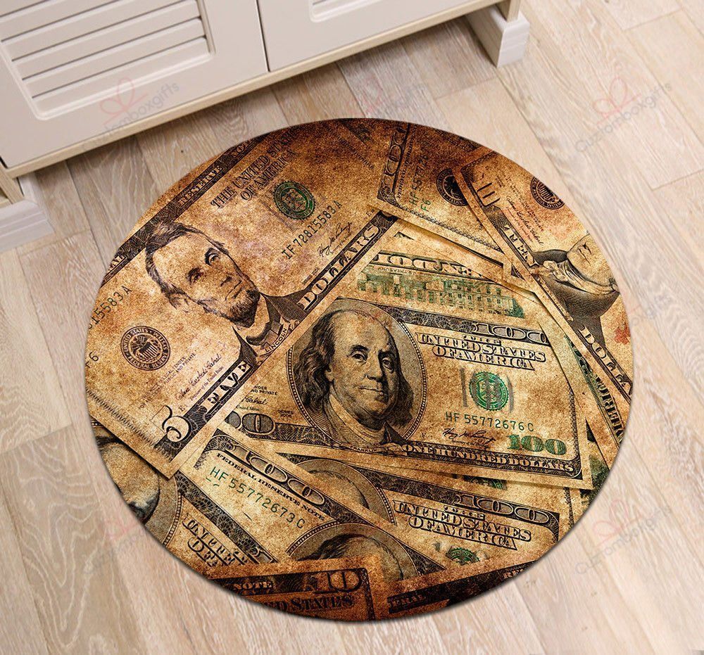 Money Round Carpet Floor Rug Living Room Bedroom Decor Round Area Rug Carpet Money Round Carpet Floor Rug Living Room Bedroom Decor Round Area Rug Carpet