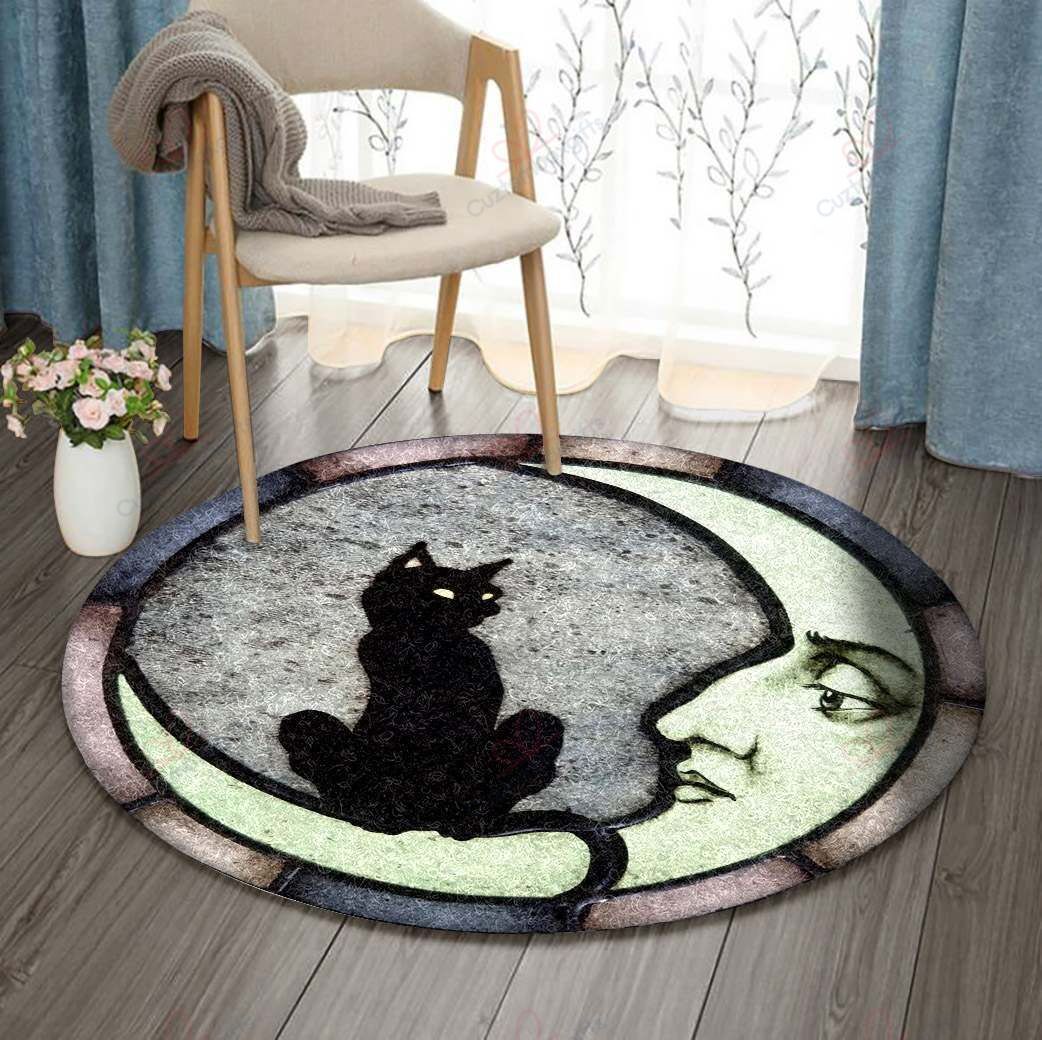 Moon And Round Carpet Floor Rug Living Room Bedroom Decor Round Area Rug Carpet Moon And Round Carpet Floor Rug Living Room Bedroom Decor Round Area Rug Carpet