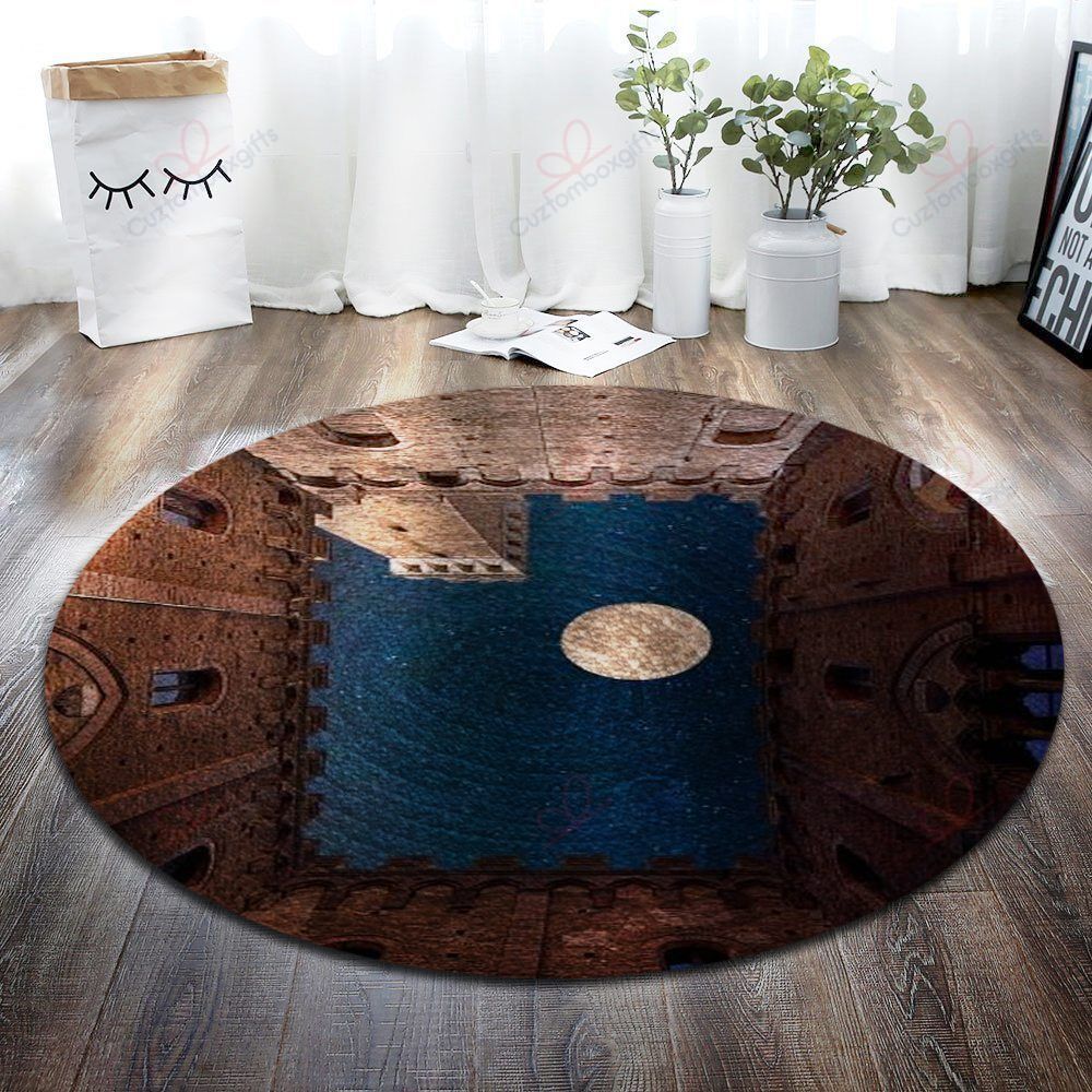 Moon Painting Round Carpet Floor Rug Living Room Bedroom Decor Round Area Rug Carpet Moon Painting Round Carpet Floor Rug Living Room Bedroom Decor Round Area Rug Carpet
