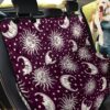 Moon Sun Celestial Pattern Car Back Seat Cover Dog Car Seat Covers - 9f2902f9a37e