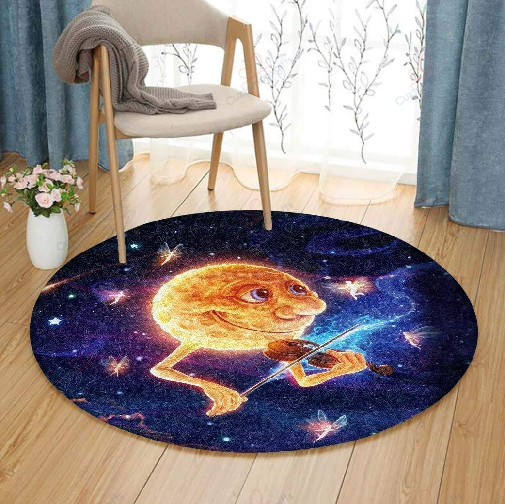Moonshine Music Round Carpet Floor Rug Living Room Bedroom Decor Round Area Rug Carpet Moonshine Music Round Carpet Floor Rug Living Room Bedroom Decor Round Area Rug Carpet