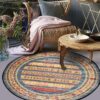 Morocco Style Round Carpet Floor Rug Living Room Bedroom Decor Round Area Rug Carpet
