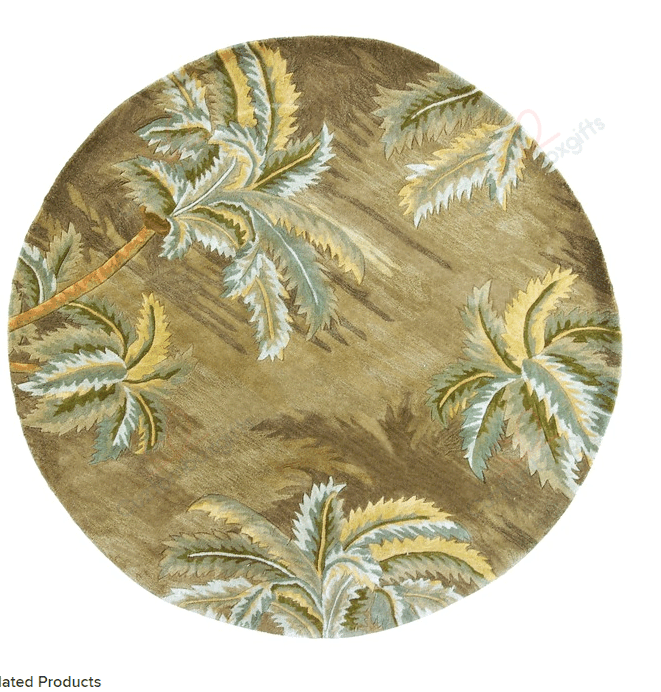 Moss Palm Trees Round Carpet Floor Rug Living Room Bedroom Decor Round Area Rug Carpet Moss Palm Trees Round Carpet Floor Rug Living Room Bedroom Decor Round Area Rug Carpet