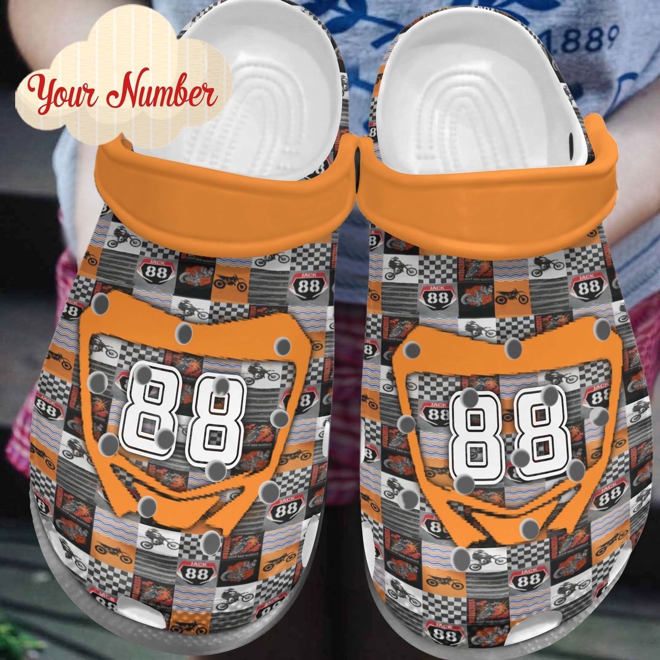Motor Personalized Clog Custom Crocs Comfortablefashion Style Comfortable For Women Men Kid Print 3D Caro Pattern Motor Personalized Clog Custom Crocs Comfortablefashion Style Comfortable For Women Men Kid Print 3D Caro Pattern