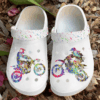Motorcross Lover Sku 1586 Crocs Clog Clog Shoes
