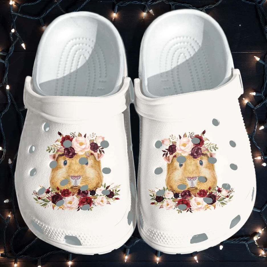 Mouse Guinea Pigs Flower Shoes Crocs Clog Gifts For Women Daughter Mouse Guinea Pigs Flower Shoes Crocs Clog Gifts For Women Daughter