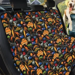Multi Australia Symbols Design Car Back Seat Cover Dog Car Seat Covers - a3625664a448