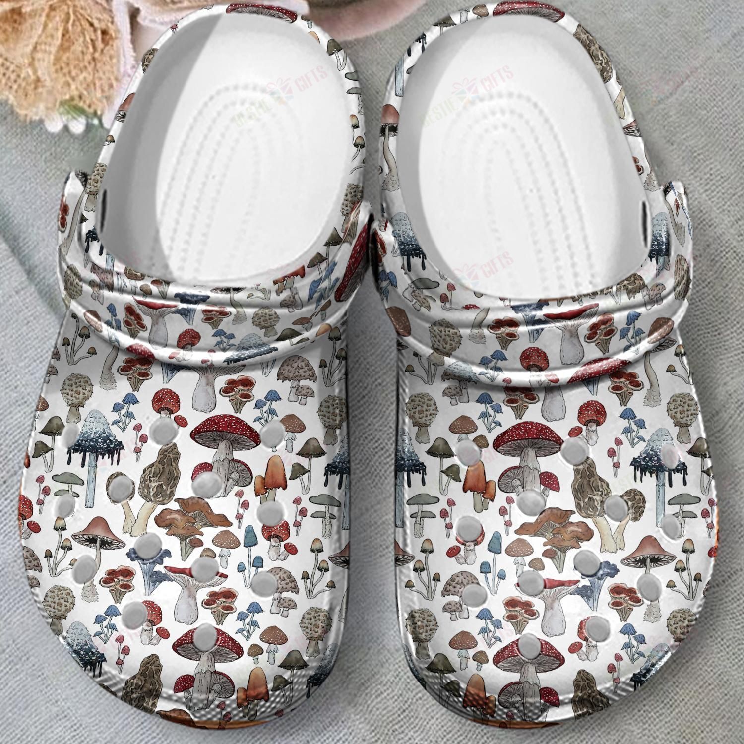 Mushrooms Crocs Clog Classic Clogs Shoes Mushrooms Crocs Clog Classic Clogs Shoes
