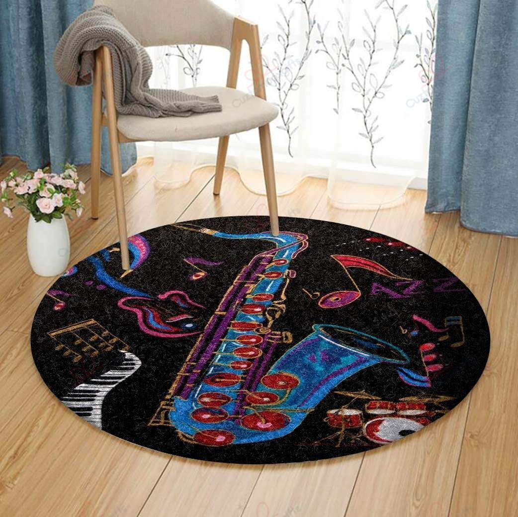 Music Instrument Round Carpet Floor Rug Living Room Bedroom Decor Round Area Rug Carpet Music Instrument Round Carpet Floor Rug Living Room Bedroom Decor Round Area Rug Carpet