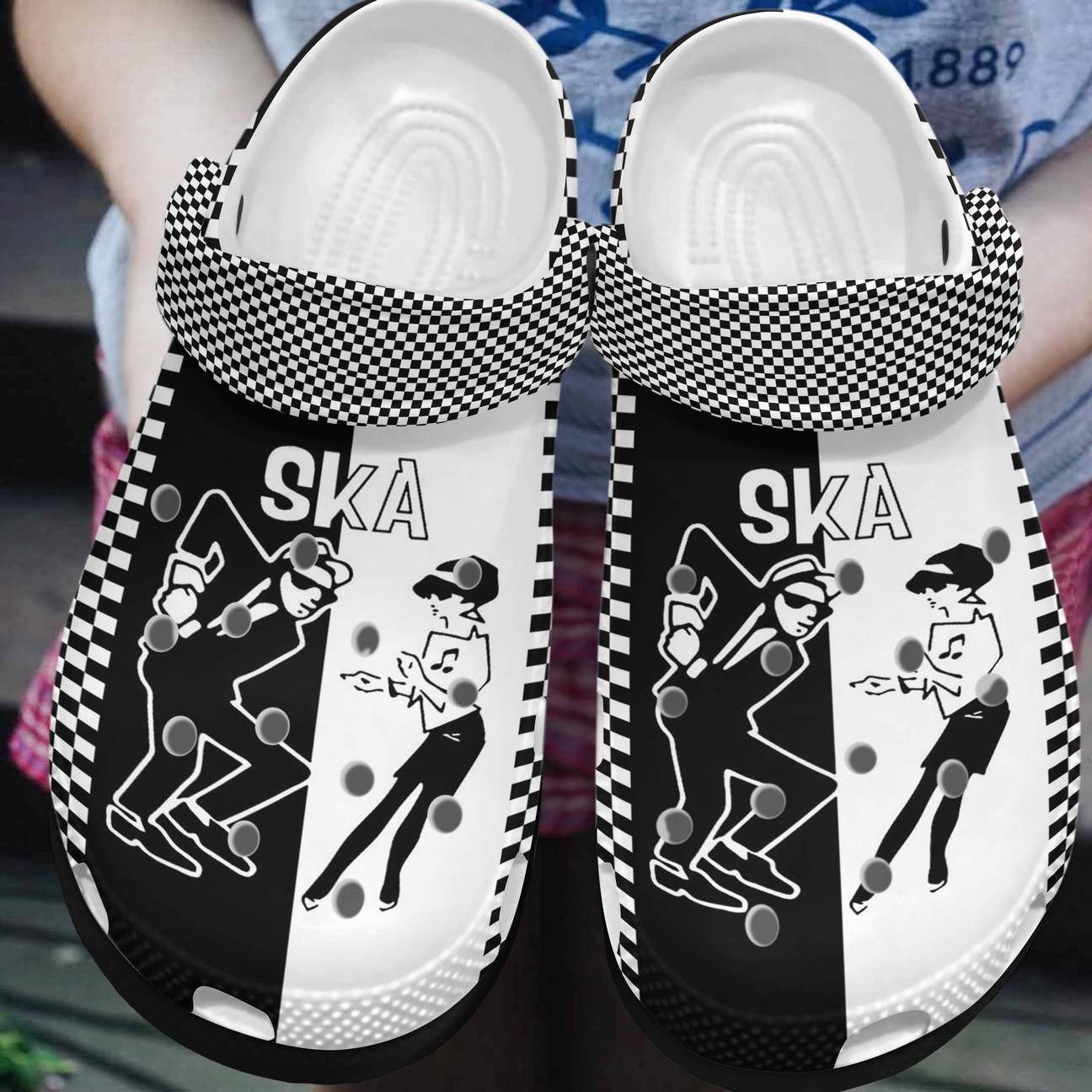 Music Personalized Clog Custom Crocs Comfortablefashion Style Comfortable For Women Men Kid Print 3D Ska Music Personalized Clog Custom Crocs Comfortablefashion Style Comfortable For Women Men Kid Print 3D Ska