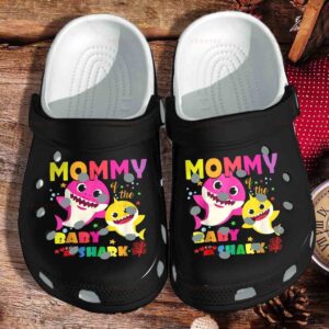 My Shark And Baby Shoes Crocs Clog – Funny Shark Clog Birthday For Mens Womens Son Daughter