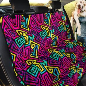 Mystical Funky Pattern Car Back Seat Cover Dog Car Seat Covers - 35bcf3f62951