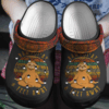 Namast’Ay 6 Feet Away Sloth Crocs Clog Shoes – Sloth Art Crocbland Clog Birthday Gift For Man Woman