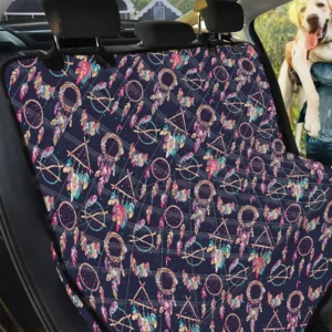 Native American Dream Catcher Print Car Back Seat Cover Dog Car Seat Covers - 23237af3664c