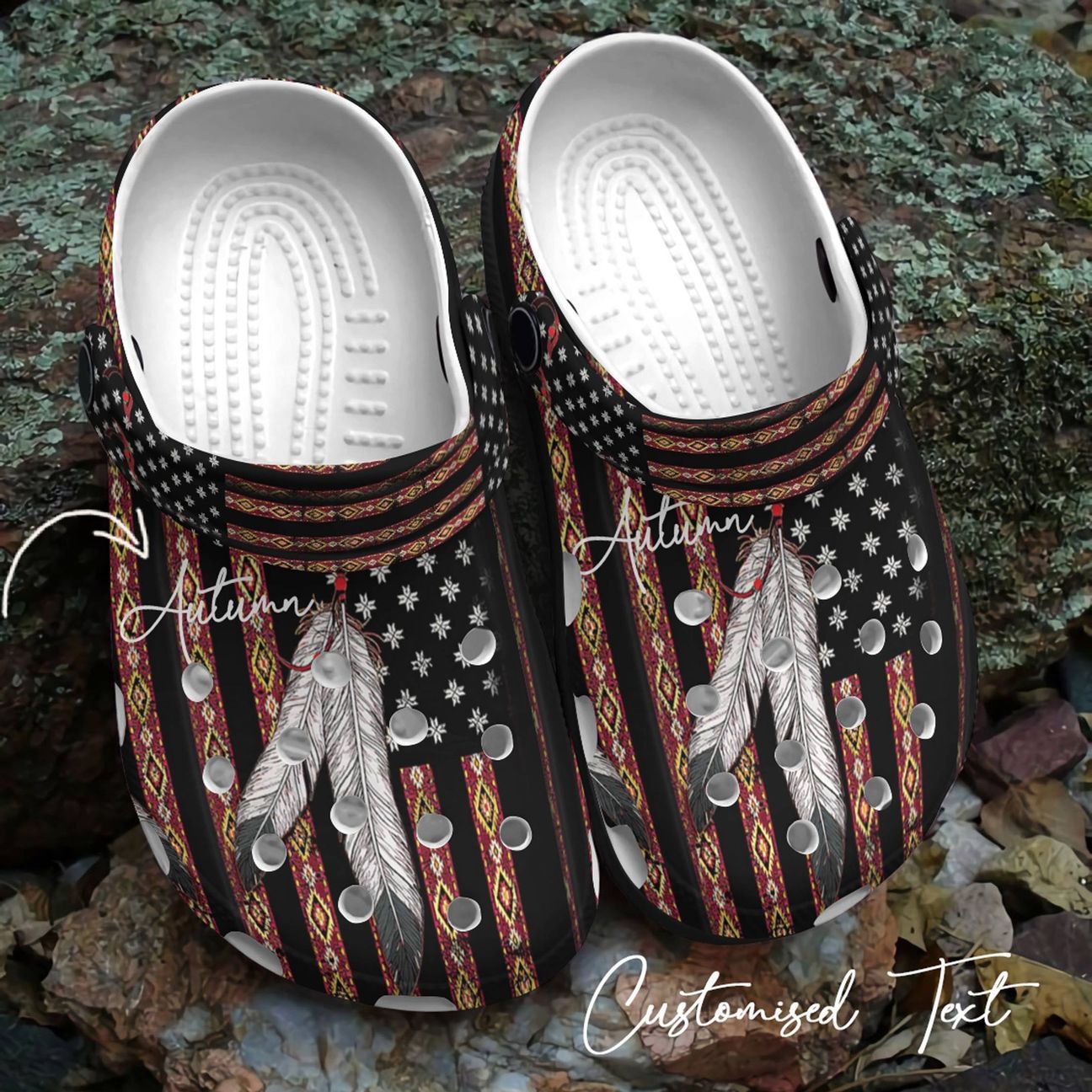 Native American Personalized Clog Custom Crocs Comfortablefashion Style Comfortable For Women Men Kid Print 3D Flag Native American Personalized Clog Custom Crocs Comfortablefashion Style Comfortable For Women Men Kid Print 3D Flag