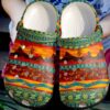 Native American Stunning Pattern Sku 1605 Crocs Crocband Clog Comfortable For Mens Womens Classic Clog Water Shoes