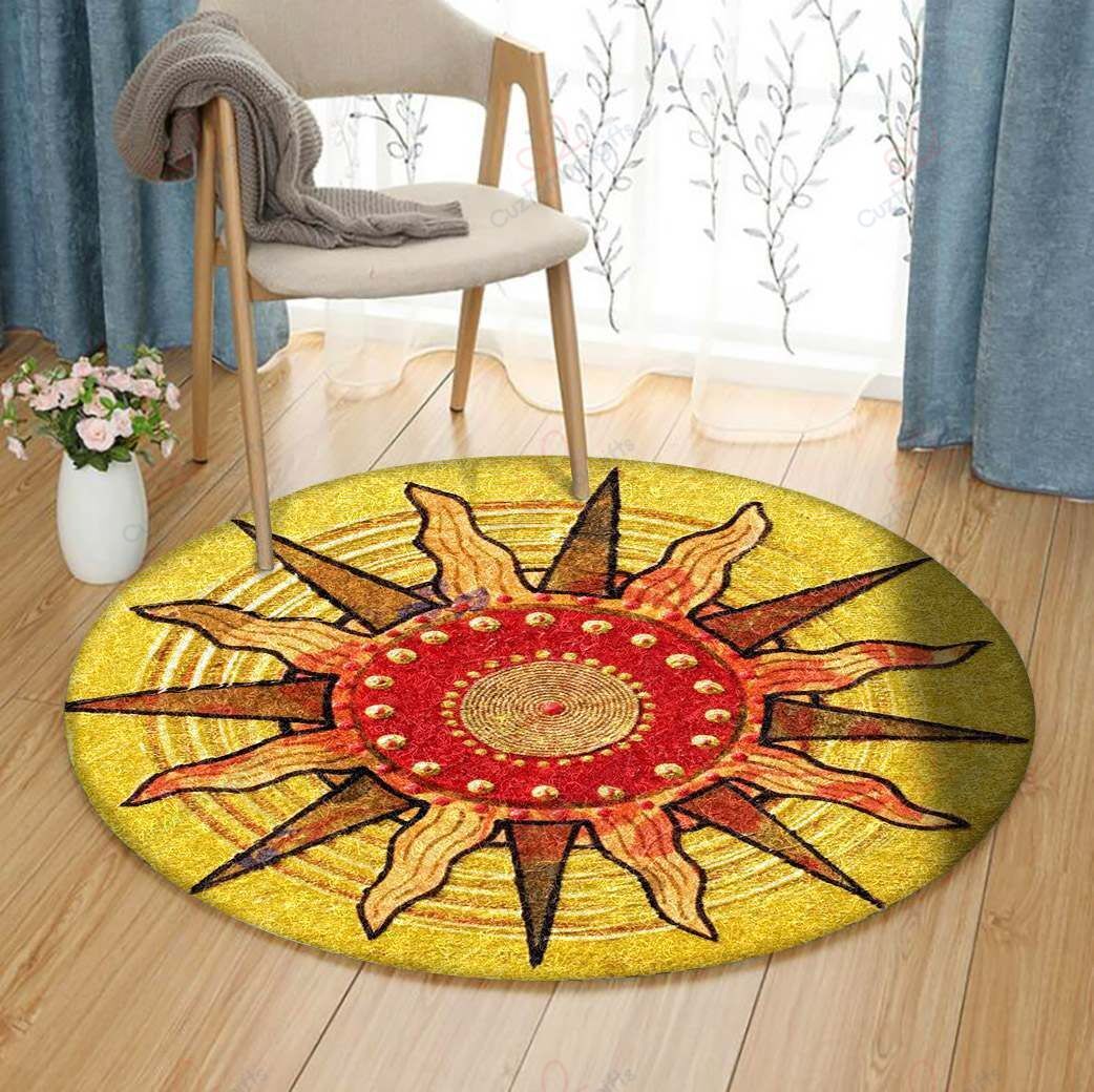 Native American Sun Round Carpet Floor Rug Living Room Bedroom Decor Round Area Rug Carpet Native American Sun Round Carpet Floor Rug Living Room Bedroom Decor Round Area Rug Carpet