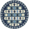 Native American Surya Rain Round Carpet Floor Rug Living Room Bedroom Decor Round Area Rug Carpet